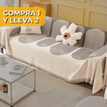 [COMPRA 1 Y LLEVA 2] Funda de Sofá Comfort Sleep - Antideslizante y Antipelos + REGALO: 4 fundas de almohada.