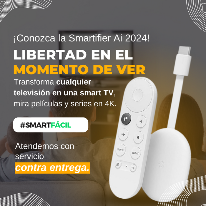 Smartifier Chromecast - Transforma cualquier televisión en una smart TV